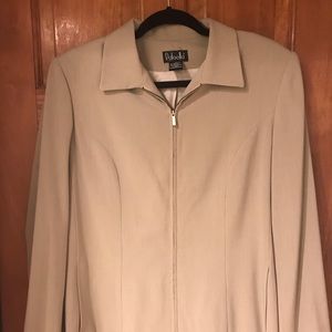 Rafaella Blazer Jacket Sand Size 12